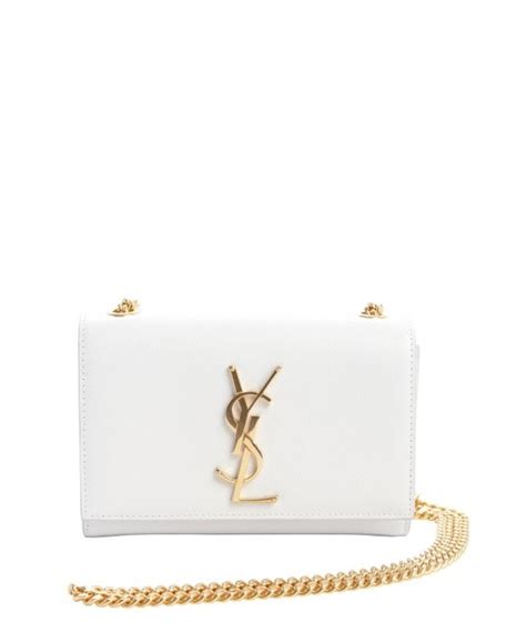 ysl shoulder bag white|YSL shoulder bag sale.